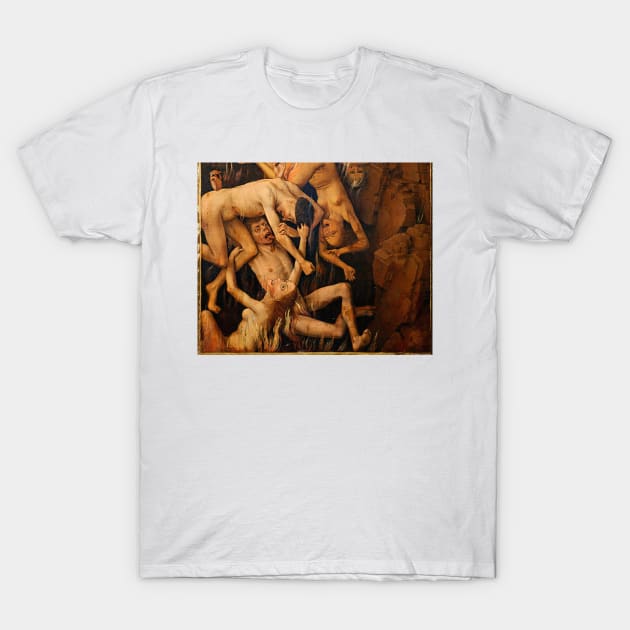Rogier van der Weyden - Last Judgement T-Shirt by themasters